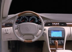 Cadillac Seville dashboard layout