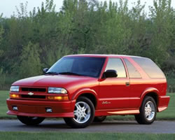 2002 chevrolet blazer xtreme