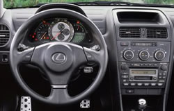 2002 Lexus IS 300 dashboard