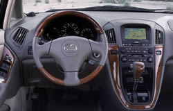 Lexus RX 300 dashboard layout