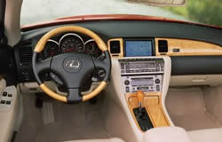 2002 Lexus SC 430 dashboard layout