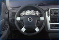 2002 Mercury Mountaineer interior