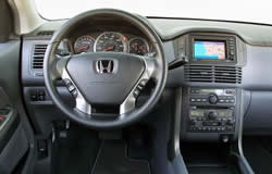 Honda Pilot - dashboard layout