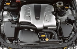 4.3L Four Cam, 32 valve V8 with VVT-i