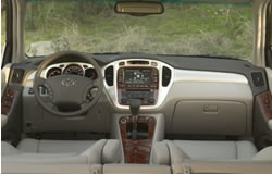 Toyota Highlander dashboard