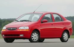 2005 Chevrolet Aveo LS  Sedan