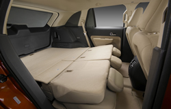 2009 Ford Edge rear seats folded