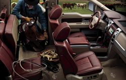 2009 Ford F-150 King Ranch interior 