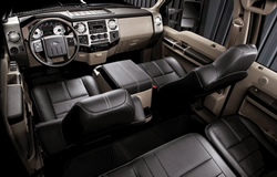 2009 Ford Super Duty Lariat interior