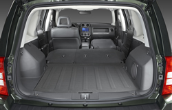 2009 Jeep Patriot cargo storage room