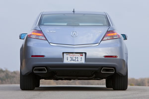 2012 Acura TL rear view