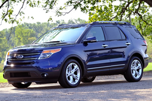 2012 Ford Explorer Deep Impact Blue 