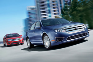 2012 Ford Fusion Hybrid Steel Blue