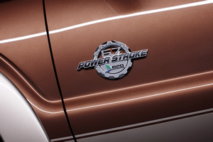 Super Duty Power Stroke badge