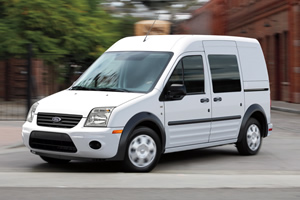 2012 Ford Transit - Frozen White finish