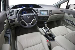 2012 Honda Civic Hybrid interior