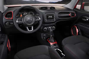 Jeep Renegade Trailhawk - interior