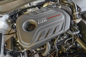 2.0-liter four cylinder turbocharged engine