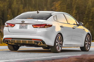 2016 Kia Optima SXL rear view