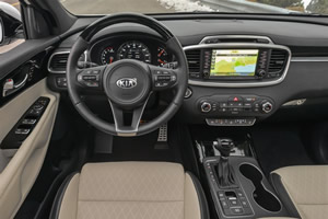 Sorento dashboard and console