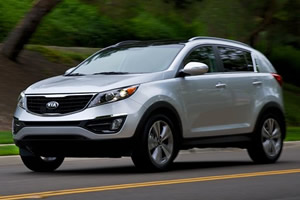 2016 Kia Sportage - front view