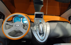 Kia KCD-1 Concept - dashboard layout